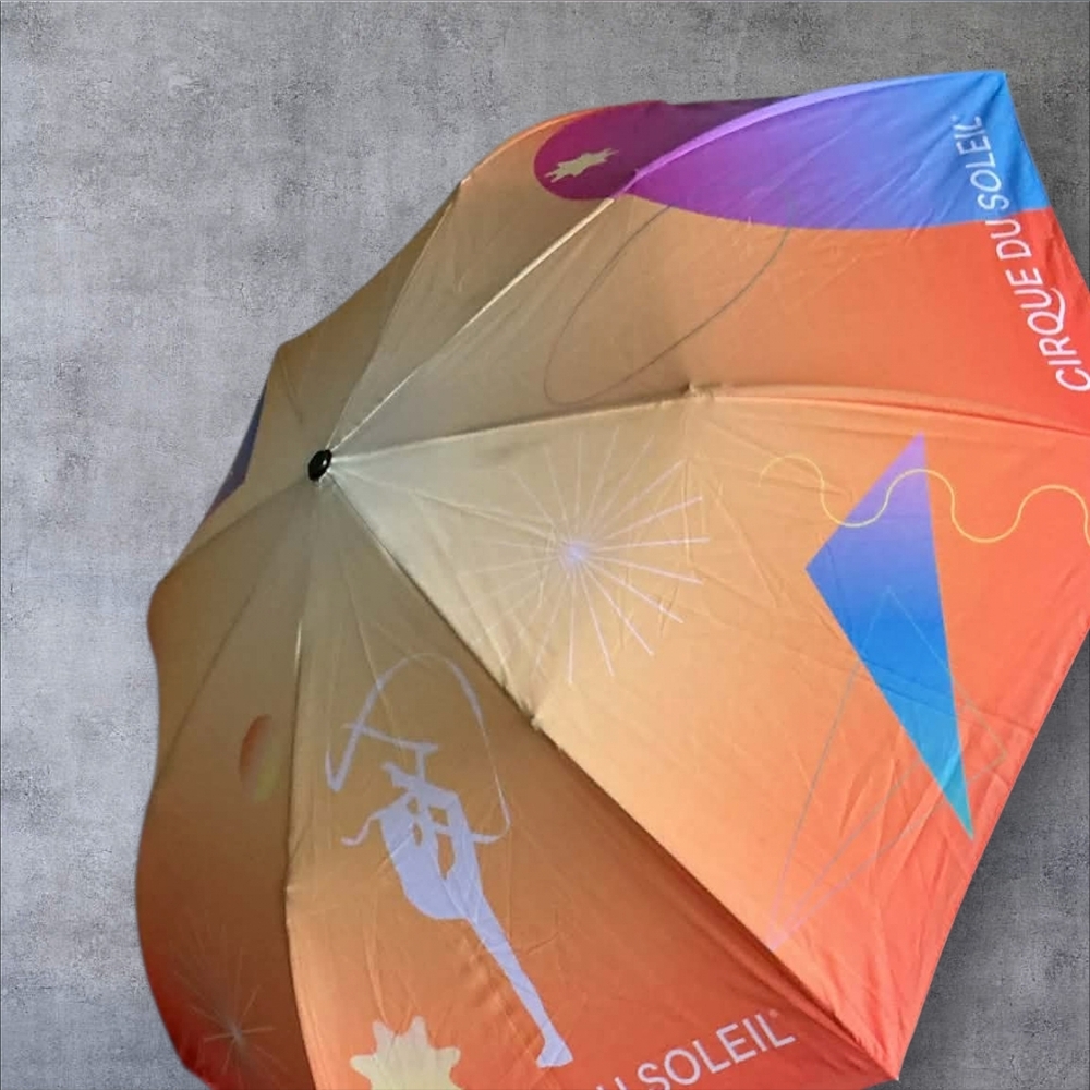 Cirque du Soleil Gradient Orange & Purple Umbrella